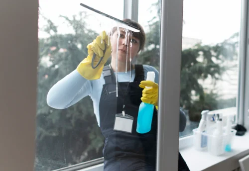 Nettoyage de vitres intérieures et extérieures à Jeanménil